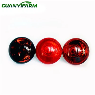 Lâmpada de calor infravermelha para pintinhos